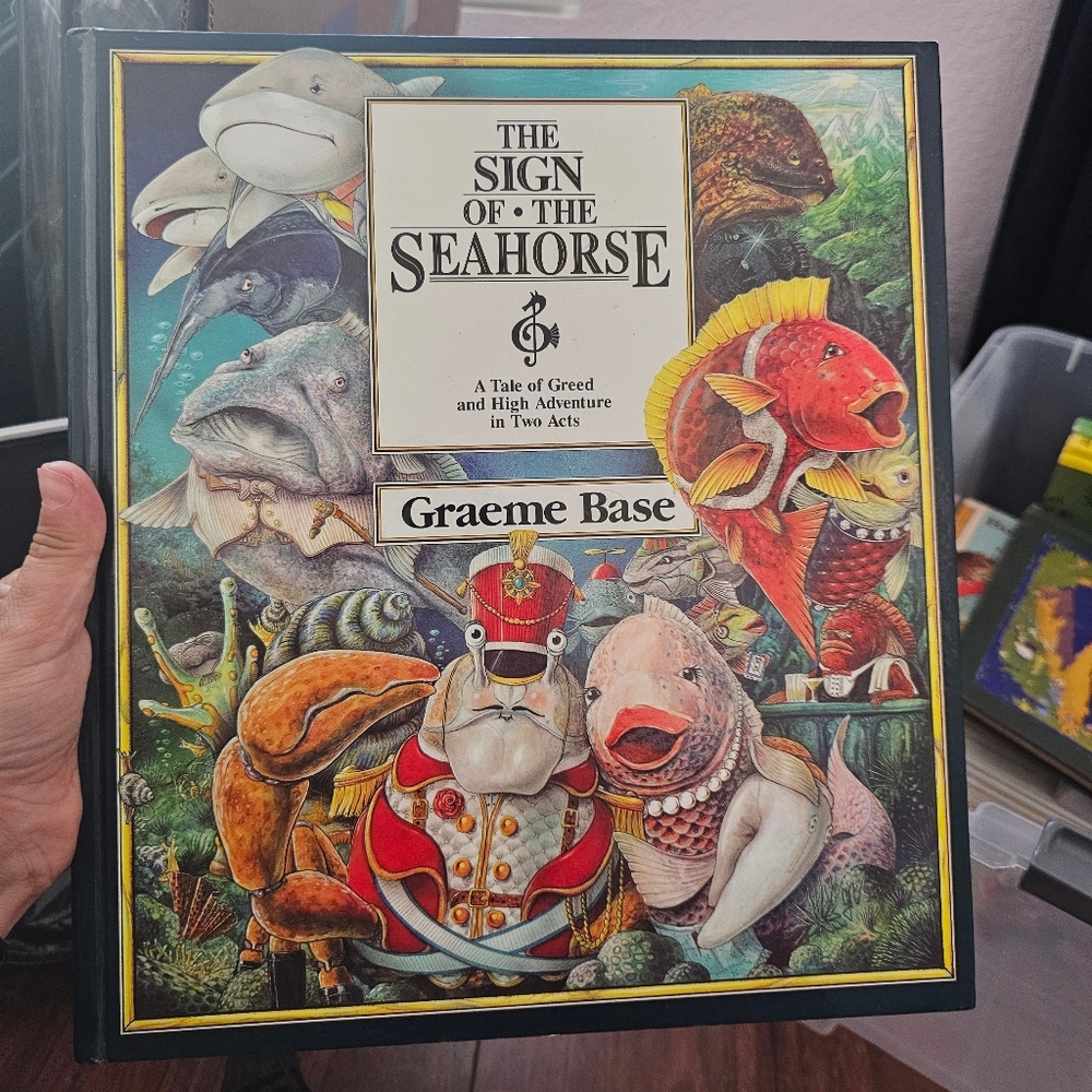 Vintage 90s Graeme Base Book